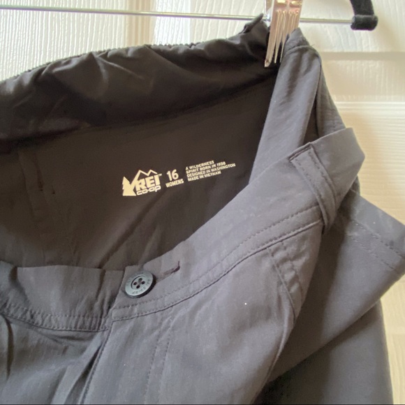 REI Co-op Savannah Trails Pants Size 16 Black, Never Worn - Picture 1 of 6